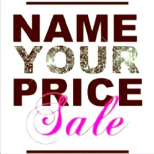 Come make an offer on anything in my closet! Like to get a discount! :)! Thanks!